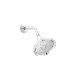 KOHLER 22167-CP Bancroft Three-Function Shower Head, Multifunction Showerhead with Three Sprays, 2.5 GPM, Polished Chrome