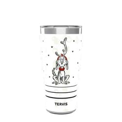 Tervis Traveler Dr. Seuss Grinch Who Stole Christmas Oh Max Triple Walled Insulated Tumbler Travel Cup Keeps Drinks Cold & Hot, 20oz, Stainless Steel