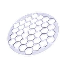HAKIDZEL Russian Dumplings Maker Mold Metal Ravioli Cutter for Meat Dumplings Vareniki Chebureki Pastry Tools Silver Alloy Mold for Dumplings