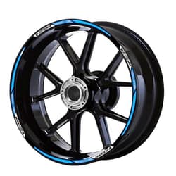 GdniA Hub Decal Motorcycle Wheel Stripes Sticker Rim Hub Reflective Decals for S&uzuki for DL650 DL1000 for V Strom 1050 XT 650 for V-Strom Stripe Tape (Color : 1)