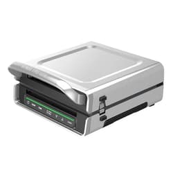 George Foreman Family Size (4-6 Servings), GRD6090B Smokeless-Digital Smart Select, Stainless Steel