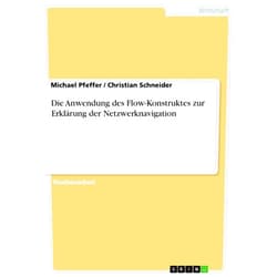 Michael Pfeffer,Christian Schneider Die Anwendung des Flow-Konstruktes zur Erklärung der Netzwerknavigation (German Edition)