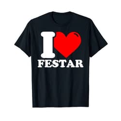 I heart festar first name I love festar given name T-Shirt