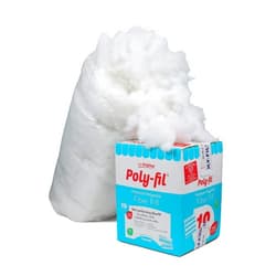 MUHU Poly-Fil® Premium Polyester Fiber Fill by Fairfield, 5 Pound Box (10lbs)