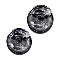 Astra Depot 1 Pair Front Bumper Fog Lamps with H11 Halogen Light Bulbs Compatible with Nissan Cube Juke Murano Quest Rogue Versa