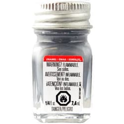 Testors Enamel Paint .25oz-Flat Battle Gray