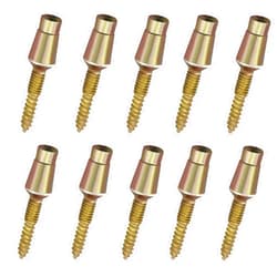 Honkador Door Hinges Security Screws,Tamper Proof Screws/Door Hinge Screws for Door Security/Accessory Hinge Screws Security Accessories for Anti-Theft Screw Doors 10 Pack