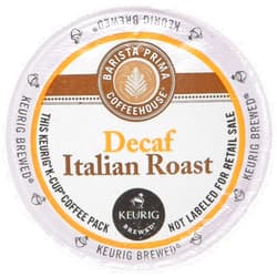 Green Mountain Coffee Roasters Barista Prima Coffee DECAF ITALIAN (1 Box of 24 K-Cups)