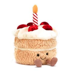 Jellycat Amuseables Birthday Cake Food Plush