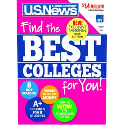U.S. News and World Report,Joseph E. Aoun,Anne McGrath,Brian Kelly,Robert J. Morse,Ned Johnson,William Stixrud PhD,Beth Howard,Arlene Weintraub Best Colleges 2019: Find the Best Colleges for You!