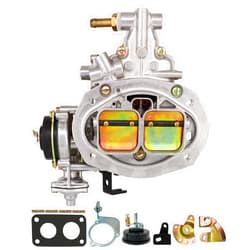 Condgreemee Carburetor 2 Barrel for Weber EMPI 32/36 DFEV 32x36 carb for VW Bug 1976-1983 Mazda B2600 Caravan Dodge Arrow Sedan Pickup 2.0L 2.6L Fiat 124/131 Engines Carb with Electrical choke