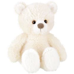 Bearington Collection Bearington Tucker Off White Plush Teddy Bear Stuffed Animal, 11 Inch