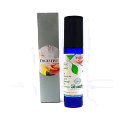 Shanti Aromaterapia Roll on DIGESTIVE essential oils blend.help with digeston Help eliminate gas Apply with gentle massage in the abdomen until absorbed.