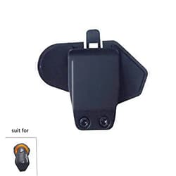 FreedConn Intercom Helmet Clip Accessory only for TMAX Motorcycle Helmet Bluetooth Interphone intercom Remote Headset Bracket Clip Mount for Helmet Headset,Black