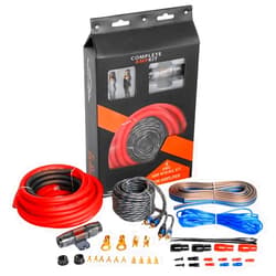 TOPSTRONGGEAR 4 Gauge Amp Kit True 4 AWG Amplifier Installation Wiring Amp Kit Install Cables Car Audio Wire