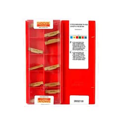 HOOGUU Sandvik Coromant 100% Original N123H2-0400-0008-TM 4325 N123H2 0400 0008 TM 4325 Grooving Tool Slotting Insert Cutting Tool Grooving Blade