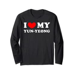 Personalized For Yun-Yeong & Friends I Love My Yun-Yeong, I Heart My Yun-Yeong Long Sleeve T-Shirt