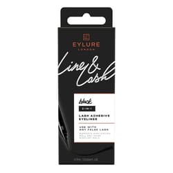 Eylure Line & Lash 2-in-1 Adhesive Eyeliner, Black