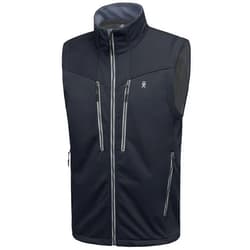 Little Donkey Andy Men's Lightweight Fleece Lined Outdoor Vests Windproof Sleeveless Jackets for Hiking Travel Golf