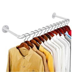 WEBI Industrial Pipe Clothing Rack,32