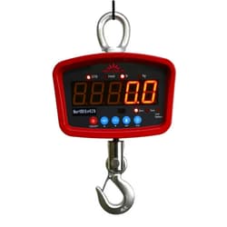Liberty Scales Liberty LS-924 Medium General Purpose Crane Scale with LED Display Screen, Digital Warehouse Hanging Weight Scale | 1500 lb x 0.5 lb