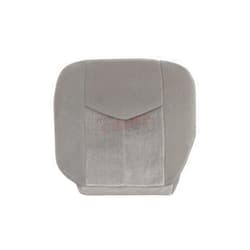 Auto Champ Of Texas Compatible with 2003-2007 GMC Sierra 1500, 2500, 3500 - Driver-Side Bottom Cloth Seat Cover Pewter Gray