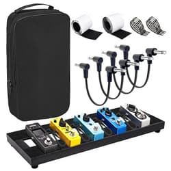 GOGHOST Small Guitar Pedal Board, 15x5.7x1.18