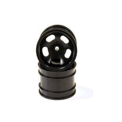 Kyosho 5-Spoke Rear Wheel (2) (Black)
