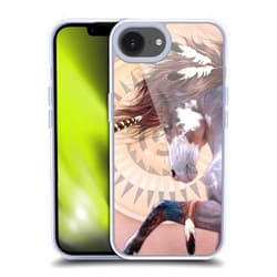 Head Case Designs Officially Licensed Laurie Prindle Native Spirit Fantasy Horse Soft Gel Case Compatible with Apple iPhone 16e