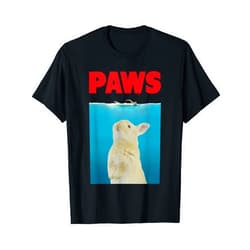 Animalzilla Cute Animal Tee Shirts Paws Bunny T-Shirt Funny Parody | Rabbit Lover Gifts