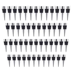 Tengfy Wine Stopper, Reusable Decorative Bottle Stoppers for Kitchen, Bar, Gifts, Holiday Party, Wedding (50 Pack)