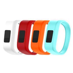 QGHXO Band for Garmin Vivofit Jr/Vivofit Jr. 2, Soft Silicone Replacement Watch Band Strap for Garmin Vivofit Jr/Vivofit Jr. 2 Activity Tracker, Small, Large