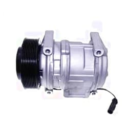 Ternksfittins 10PA15C Air Conditioning Compressor AL176858 for John Deere Skid Steer Loader 326D 323D 320D 319D 318D