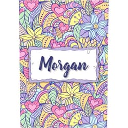 Alba & Hilda USA Publishing Morgan: Notebook A5 | Personalized name Morgan | Birthday gift for women, girl, mom, sister, daughter ... | Design : floral | 120 lined pages journal, small size A5 (5.83 x 8.27 inches)