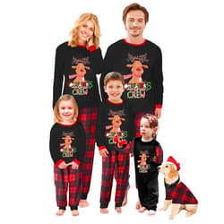 IPajamas Christmas Pajamas for Family Matching Family Christmas Pajamas Matching Sets Xmas Pjs Sleepwear(AB3-Q, 3 Q)