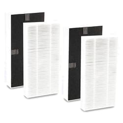 ISingo 4 Pack for Febreze Air purifier Replacement Filter Dual Action HEPA- Type FRF102B, Models FHT170, FHT180, FHT190 and fit for Honeywell HEPAClean U Filter HRF201B, Part #HHT270W & HHT290