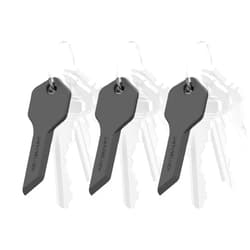 KEY SMART KeySmart Safe Box Opener - Key-shaped Safe Package Opener For Everyday Carry, with Finger Protection Fits Perfectly on Keychain or Inside a KeySmart - Portable Tool Box (Black)