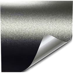 VViViD+ Premium Vinyl Wrap Film (1ft x 5ft, Matte Metallic Black)