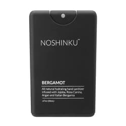 Noshinku Bergamot Pocket Hand Sanitizer | Organic Antibacterial Sanitizing Mist with Moisturizing Botanical Oils | Kills 99.9% of Germs | FDA Registered Sugarcane Derived Alcohol | Travel Size |