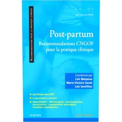 French Edition by Collège National des Gynécologues et Obstétriciens Français (Author), Marie-Victoire Senat (Author), Loïc Sentilhes (Author), Loïc Marpeau (Author), Philippe Lahellec (Editor), Jacky Nizard (Contributor), Sarah Vieillefosse (Contributor), Sylvie Billecocq (Contributor), Géraldine Gascoin (Contributor), Louis Marcellin (Contributor), Sarah Bydlowski (Contributor), Muriel Doret-Dion (Contributor), Geneviève Plu-Bureau (Contributor), Anne Chantry (Contributor), Thibault Thubert (Contributor), Emmanuel SIMON (Contributor), Dan Benhamou (Contributor), Florent Fuchs (Contributor), Bénédicte Coulm (Contributor), Xavier Deffieux (Contributor), Marc Laffon (Contributor), Anne Battut (Contributor), Isabelle Monier (Contributor) & 21 more Format: Kindle Edition Post-partum : recommandations CNGOF pour la pratique clinique (Pratique en gynécologie-obstétrique) (French Edition)