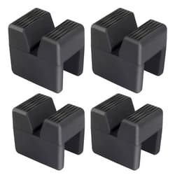 Seven Sparta 2 Pcs Car Jack Pad Adapter for Jack Stand Universal Rubber Slotted Frame Rail Pinch Welds Protector - 3.0 tons (Cube, 2)