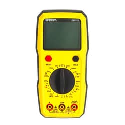 Sperry Instruments DM6410 8 Function Digital Multimeter, 600V AC / 1000V DC, Yellow