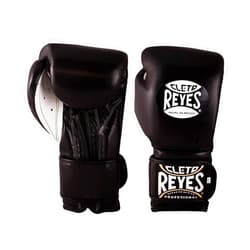 Cleto Reyes Hook & Loop Training Gloves 16 OZ BLACK
