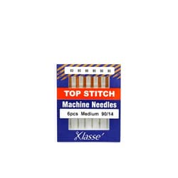 Klasse Needles Klasse Topstitch Needles, Size 90/14, 1 Packs, 6pcs