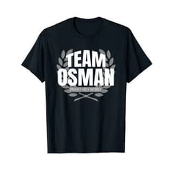 Proud Osman Family Member Co Team Osman Proud Family Member Osman Last Name T-Shirt