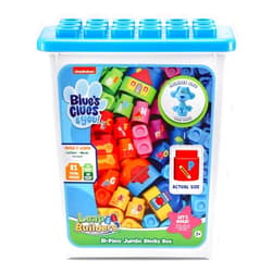 LeapFrog LeapBuilders Blue's Clues and You! 81-Piece Jumbo Blocks Box