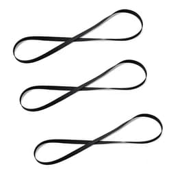 WISEAL 3 Pieces Turntable Belt Machine Recorder Rubber Belt for Repair Replacement Maintenance Most Kinds of Belt-Driven Turntables, 172MM