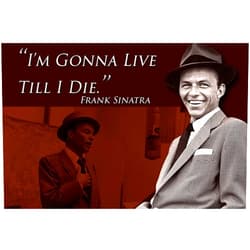 Vincit Veritas Frank Sinatra Quote Classroom Poster Rat Pack Growth Mindset Posters School Decorations Teaching Wall Art Motivational Inspirational Teacher Supplies Educational Learning Positive Teachers Quotes P025