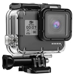 HONGDAK Waterproof Housing Case for GoPro Hero 7/6/5 Black(2018), 196ft/60m Waterproof Case Diving Protective Housing Shell with Touchable Cover for GoPro Action Camera Underwater Dive Case Shell