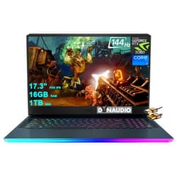 MSI GE76 Raider Gaming Laptop 17.3” FHD IPS 144Hz 12th Gen Intel 14-core i7-12700H 16GB RAM 1TB SSD GeForce RTX 3060 6GB RGB Backlit Thunderbolt USB-C MiniDP Dynaudio Nahimic Win11 + HDMI Cable